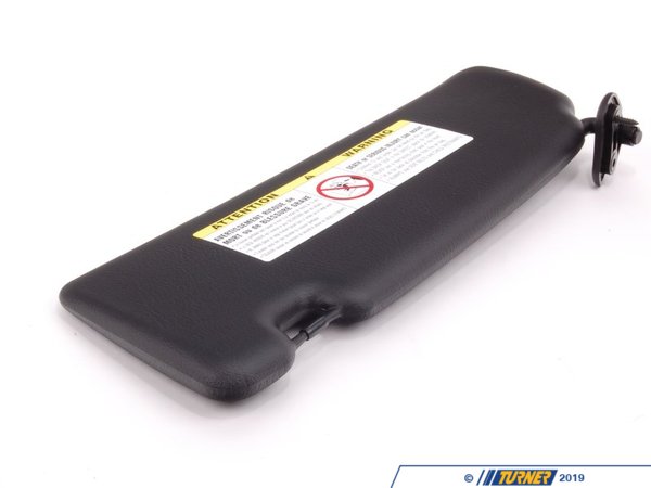 Genuine BMW Genuine BMW Trim Sun Visor With Mirror-coveri 51168245086 - Schwarz 51168245086