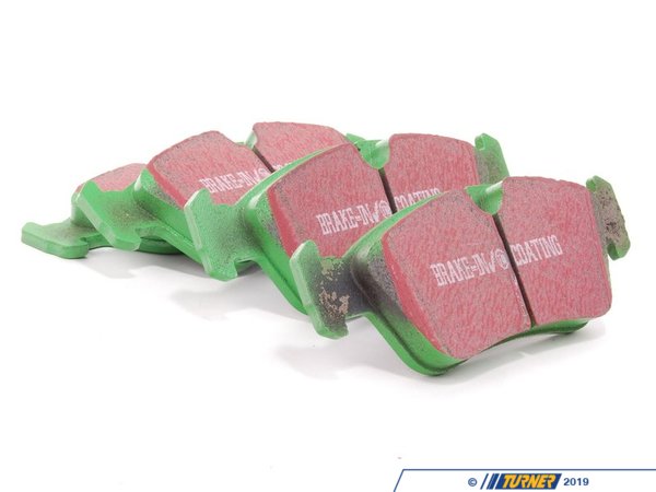 EBC Front And Rear Brake Pad Kit - EBC GreenStuff DP21211KT