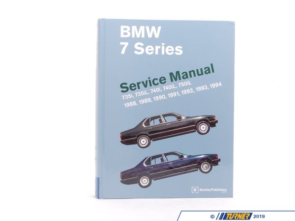 Bentley Bentley Service & Repair Manual - E32 BMW 7-series (1988-1994) B794