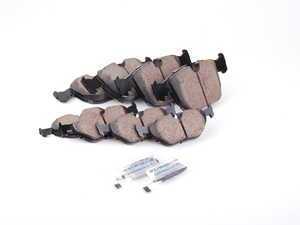 Akebono Front & Rear Euro Ceramic Brake Pad Kit - E39 530i 540i