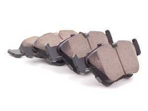 Akebono Front Euro Ceramic Brake Pad Set -- E39
