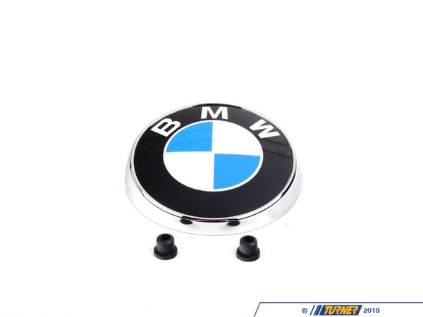 Genuine BMW Rear Hatch Emblem With Grommets 51148240128KT