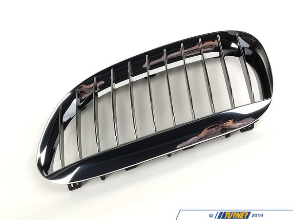 Genuine BMW Genuine BMW Grille Left Chrom - 51137077931 - E63,E63 M6 51137077931