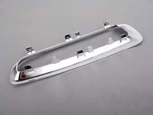 Genuine MINI Frame, Rear Fog Lamp, Left Chrom - 51127260595