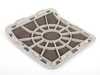 Genuine BMW Genuine BMW Rear Right Speaker Cover - Gray 51468174980 View 2