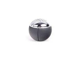 Genuine MINI Gear Shift Knob 6 Speed Leather/Chrome