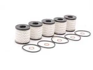 Genuine MINI Oil Filter Kit With O-Ring - 5 Pack