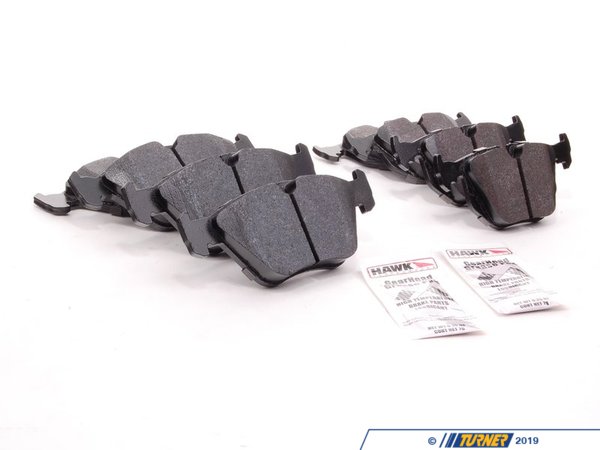 Hawk Front And Rear Brake Pad Kit - Hawk Ceramic HB464Z.764KT1
