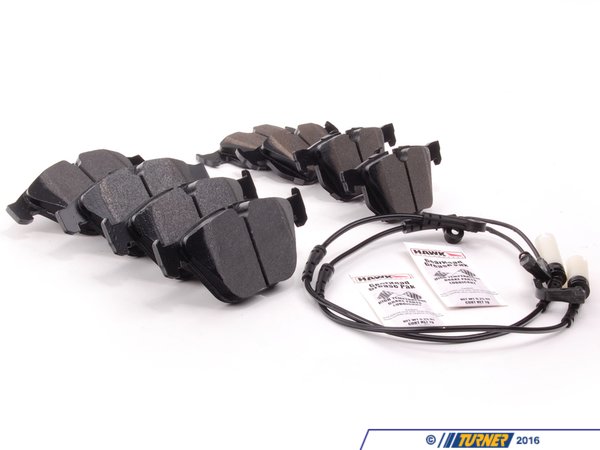 Hawk BMW E9X E84 Front And Rear Brake Pad Kit - Hawk HPS HB551F.748KT