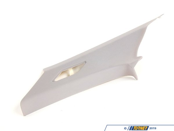 Genuine BMW Genuine BMW Light Gray C-Pillar Cover, Rear Right - 51438222628 - E46 51438222628