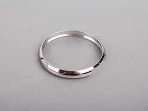 Genuine MINI Metal Chrome Ring For Key Fob