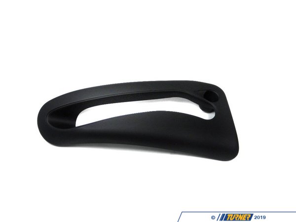 Genuine BMW Genuine BMW Left Seat Belt Outlet Cover - Black - E36 318ic 323ic 325ic 328ic M3 Convertible 51438176283
