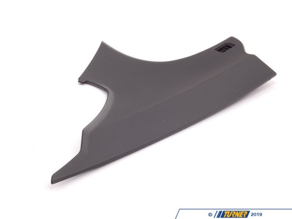 Genuine BMW Genuine BMW Right "C" Pillar Cover - Anthracite - E90 (09/2009+) 51437249674