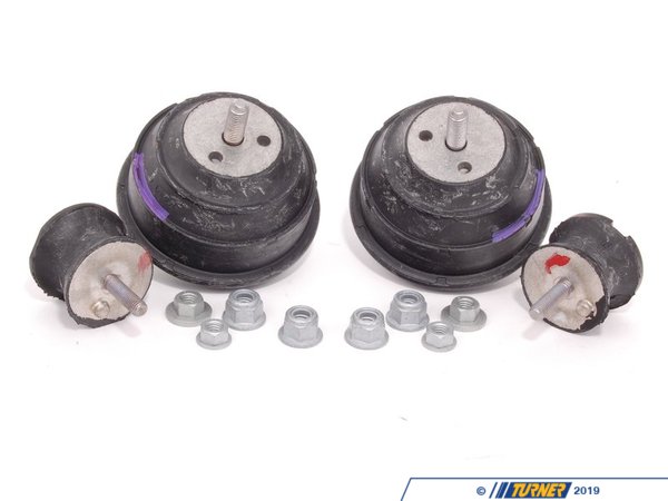 Genuine BMW Genuine BMW Motor And Transmission Mount Kit - E46 323i 323Ci 325i 325Ci 328i 328Ci 330i 330Ci M3 11812283798KT