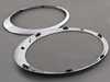 Genuine MINI Headlight Trim Ring Chrome - Set - R55 to R59 51137149905KT View 3