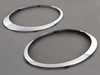 Genuine MINI Headlight Trim Ring Chrome - Set - R55 to R59 51137149905KT View 1