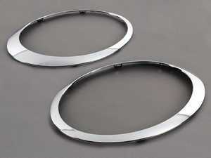 Headlight Trim Ring Chrome - Set - R55 to R59