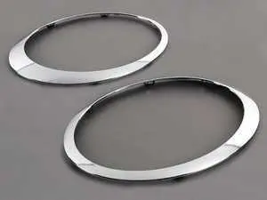 Headlight Trim Ring Chrome - Set - R55 to R59