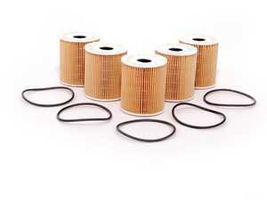 Genuine MINI Oil Filter Kit With O-Ring - 5 Pack