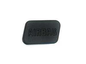 SRS Airbag Door Emblem - Black - Right - E36, Z3