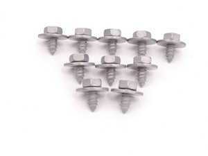 Hex Head Screw With Washer - Pack Of 10