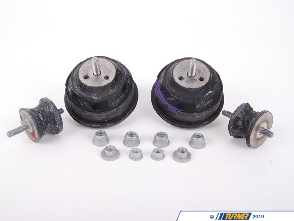 Packaged by Turner Motor And Transmission Mount Kit - E46 BMW 11812283798TKT