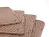 Genuine BMW All Weather Rubber Floor Mat Set - Beige 82550151504KT View 2