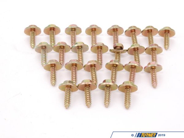 Genuine BMW Screw 4.8x19 - Pack Of 25 07119916949KT