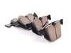 Akebono Akebono Rear Euro Ceramic Brake Pad Set -- E9X E84 eur1170 View 1