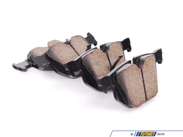 Akebono Akebono Rear Euro Ceramic Brake Pad Set -- E9X E84 eur1170