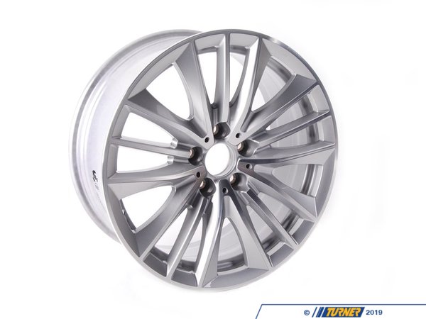 Genuine BMW Genuine BMW Gloss-turned Light Alloy Rim - 36116791384 36116791384
