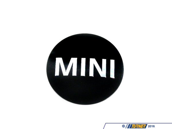 Genuine MINI MINI Logo Center Cap Sticker - Set Of Four 36136758687KT