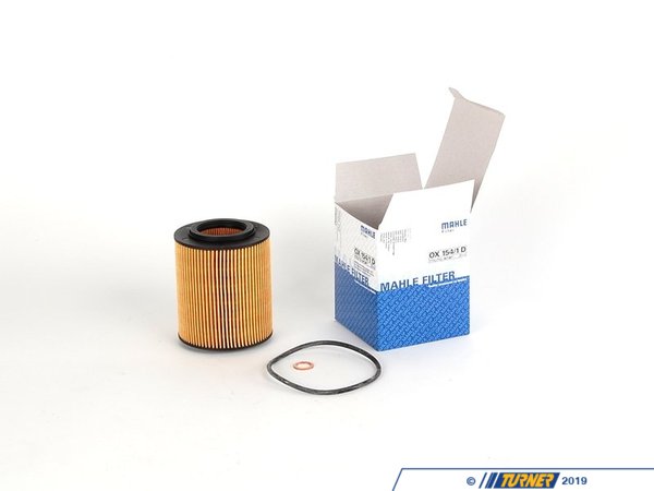 Mahle Mahle Oil Filter Kit - E36, E39, E46, E53, E60, E61, E83, Z3, Z4 (M52 2.5L, M54 2.5/3.0L) 11427512300