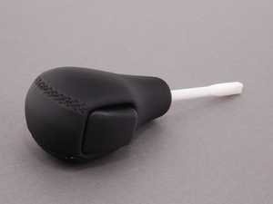 Genuine BMW Selector-Lever Grip, Leather Schwarz - 25162228252 - E36