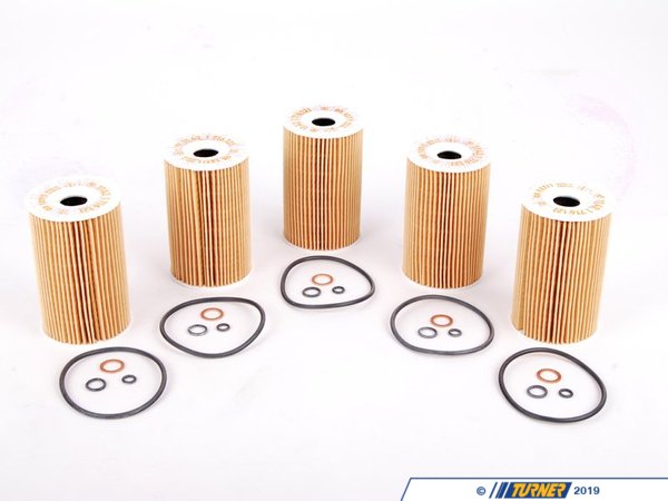 Genuine BMW Oil Filter Kits, Pack Of 5 - Stock Up And SAVE! 11421716192