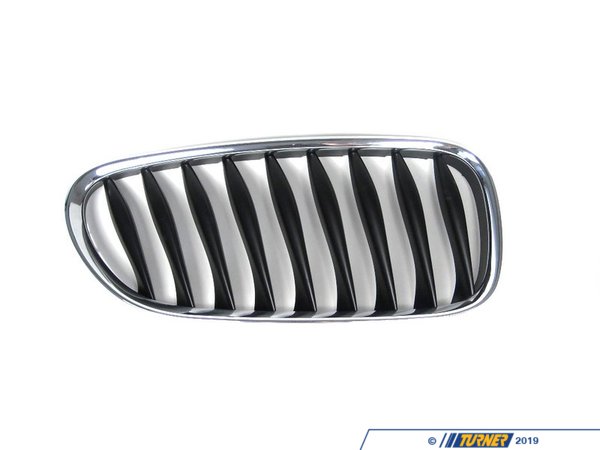 Genuine BMW Kidney Grill - Chrome - Right - E85 E86 Z4 2.5i, 3.0i, 3.0si, Z4M 51137051958
