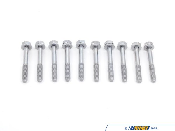 Genuine BMW Hex Bolt With Washer - Pack Of 10 07119905547KT