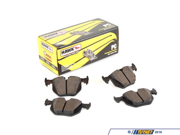 Hawk Hawk Performance Ceramic Street Brake Pads - Rear - E38, E39, E46, E60, X3, X5, Z4 M, Z8 (see description) TMS184003