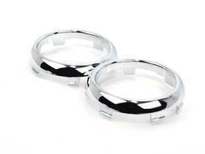 Genuine MINI Chrome Drink Ring Holder - Front