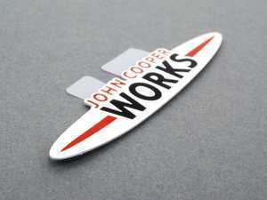 Genuine MINI Emblem Adhered Jcw - 11127612172