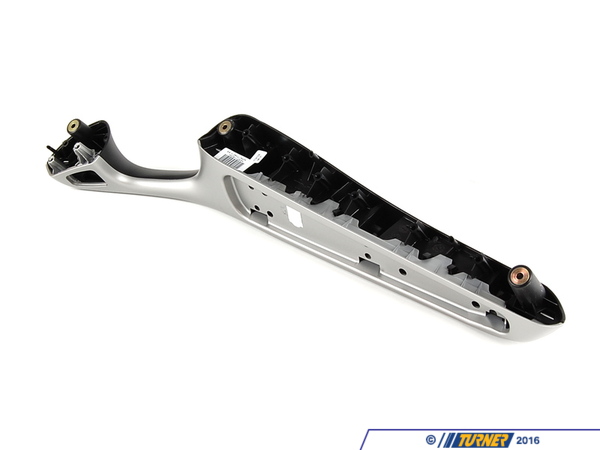 Genuine BMW Genuine BMW Front Right Armrest - Schwarz/Titanium II - E46 323Ci 325Ci 328Ci 330Ci 51417049682