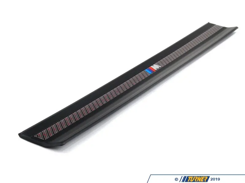めろ 51472489749 - Genuine European BMW Carbon Door Sill | Turner