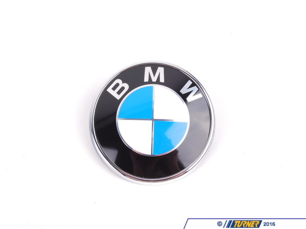 Genuine BMW E93 Convertible Rear Trunk Emblem (BMW Roundel) 51147146052