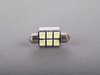 ZiZa 36mm White LED Festoon CANBUS Bulb Interior Lights- Priced Each  PL36MM65050SMCAN View 3