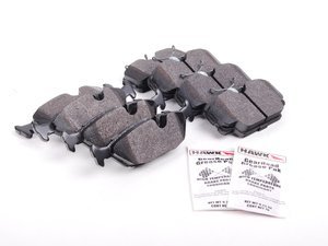 Front And Rear Brake Pad Kit - Hawk HPS