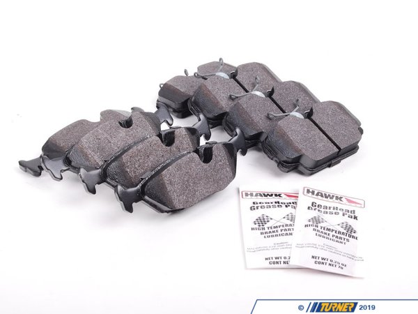 Hawk Front And Rear Brake Pad Kit - Hawk HPS HB195F.640KT