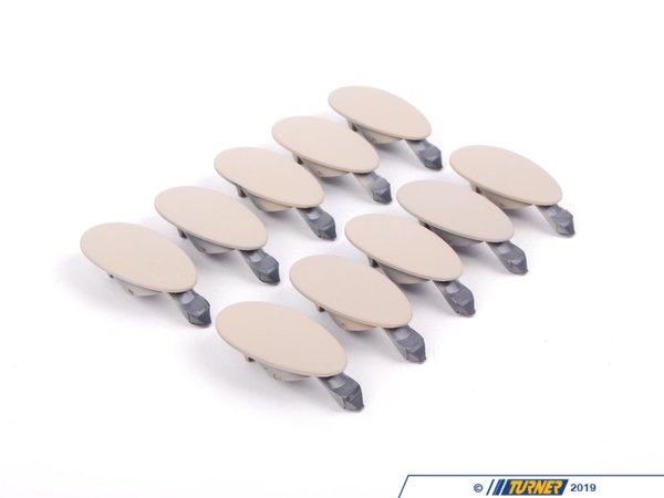 Genuine BMW Trim Plug - Pack Of 10 51418224398KT
