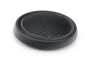 Lower Speaker Grille Cover - Black Chrome