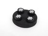 Genuine MINI Genuine MINI Black Jack Logo Valve Stem Caps Set - Black 36112211235 View 1