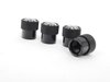 Genuine MINI Genuine MINI Black Jack Logo Valve Stem Caps Set - Black 36112211235 View 2